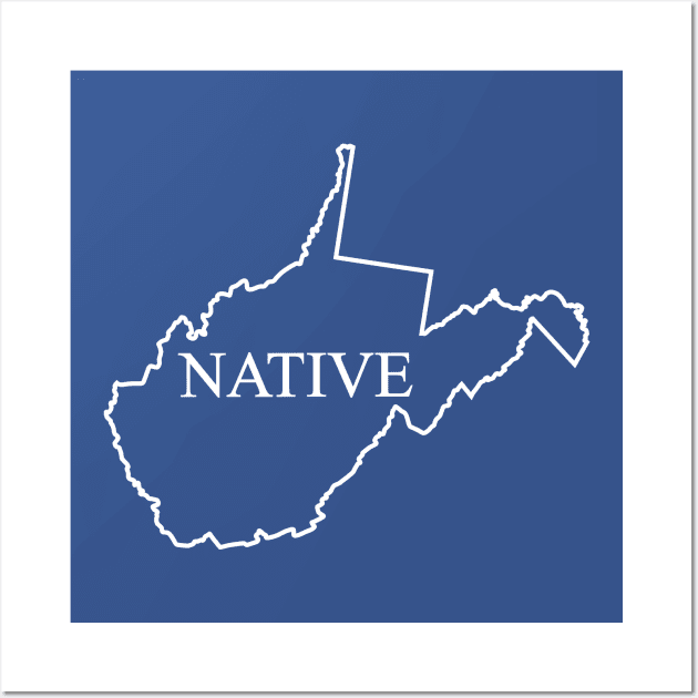 West Virginia Native Wall Art by LocalZonly